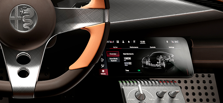 Retracting centre console