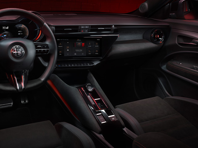 Alfa Romeo Junior - Intérieur Junior Elettrica 2024 - Console centrale