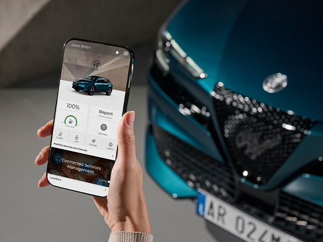 Alfa Romeo Junior - Junior Ibrida 2024 Connectivité