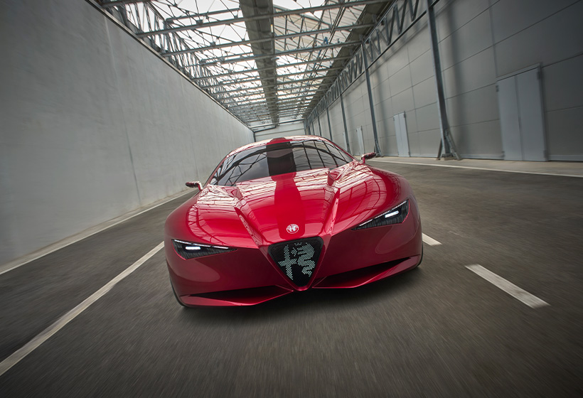 Cuorerosso exterior design detail by Alfa Romeo