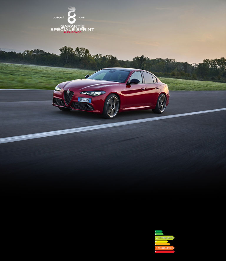 Page d'accueil - Alfa Romeo - Giulia