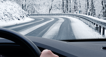 snow road